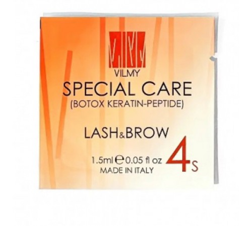 Ботокс-сироватка Vilmy 4S Special CareBotox Keratine-Peptide 15 мл Ботокс-сироватка Vilmy 4S Special CareBotox Keratine-Peptide 15 мл