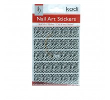 Наклейки для нігтів KODI Nail Art Stickers Black 008SP