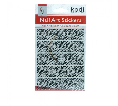 Наклейки для нігтів KODI Nail Art Stickers Black 008SP Наклейки для нігтів KODI Nail Art Stickers Black 008SP