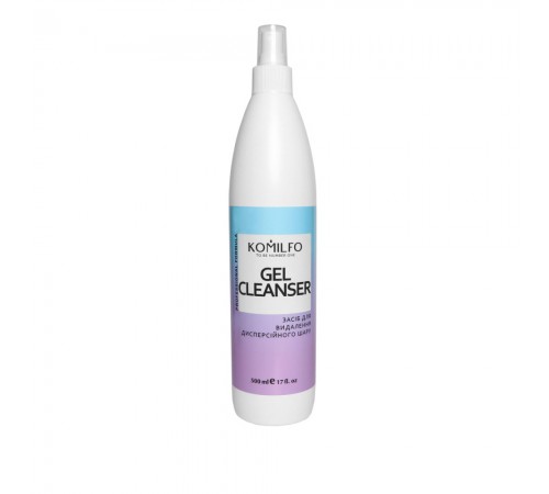 Засіб KOMILFO Gel Cleanser для видалення дисперсійного шару 500 мл Засіб KOMILFO Gel Cleanser для видалення дисперсійного шару 500 мл
