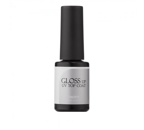 Топ для гель-лаку Naomi GLOSS up UV Top Coat 6 мл Топ для гель-лаку Naomi GLOSS up UV Top Coat 6 мл