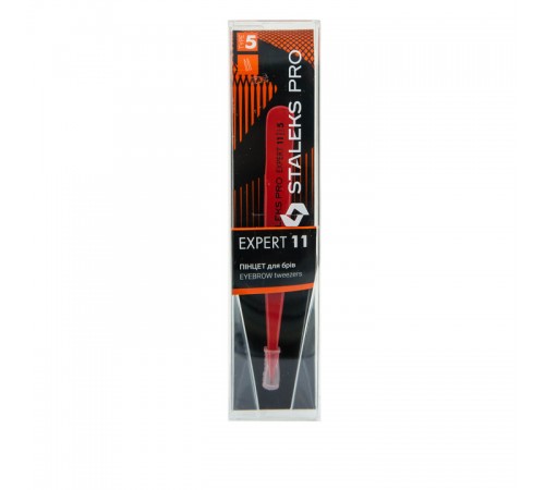 Пінцет для брів STALEKS EXPERT 11 TYPE 5 TE-11/5 Пінцет для брів STALEKS EXPERT 11 TYPE 5 TE-11/5