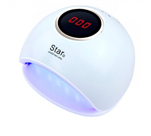 Лампа SUN LED/UV гібридна STAR 5 з дисплеєм Біла 48 Вт Лампа SUN LED/UV гібридна STAR 5 з дисплеєм Біла 48 Вт