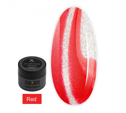 Гель-фарба вітражна FOX Art-paint Vitrage 10 мл (Red) Гель-фарба вітражна FOX Art-paint Vitrage 10 мл (Red)