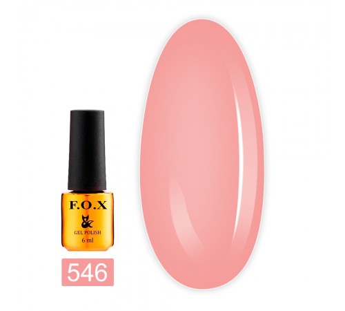 Гель-лак FOX gold Pigment 6 мл (546) Гель-лак FOX gold Pigment 6 мл (546)