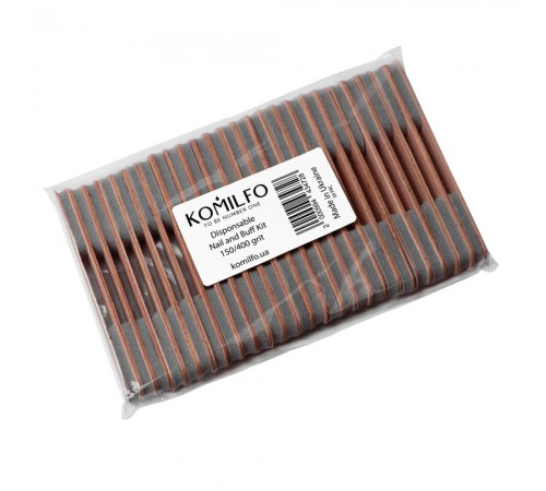 Набір пилка-баф KOMILFO 150/400 Набір пилка-баф KOMILFO 150/400