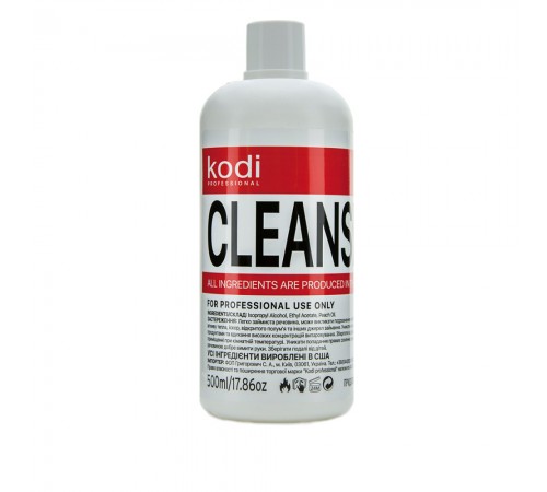 Рідина для зняття липкого шару KODI Cleanser 500 мл Рідина для зняття липкого шару KODI Cleanser 500 мл