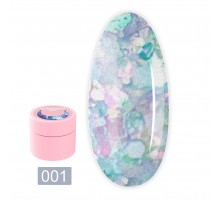 Блискітки для нігтів LunaMoon Unicorn Gel 5 мл (01)
