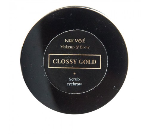 Скраб для брів Nikkmole GLOSSY GOLD 10 г Скраб для брів Nikkmole GLOSSY GOLD 10 г