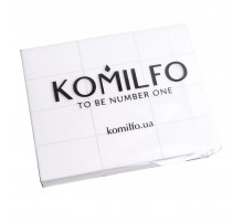 Баф для нігтів KOMILFO Medium 120/120 (50х30х12 мм) 24 шт