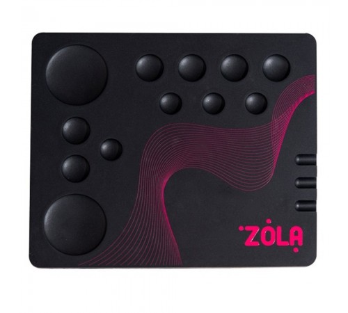 Килимок силіконовий Zola Mixing Pad (Чорний) Килимок силіконовий Zola Mixing Pad (Чорний)