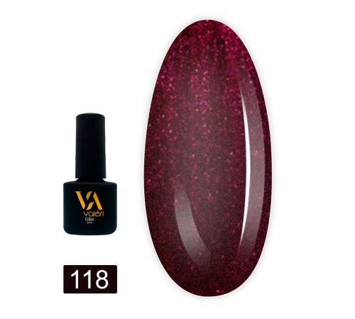 Гель-лак Valeri 6 мл (118) Гель-лак Valeri 6 мл (118)