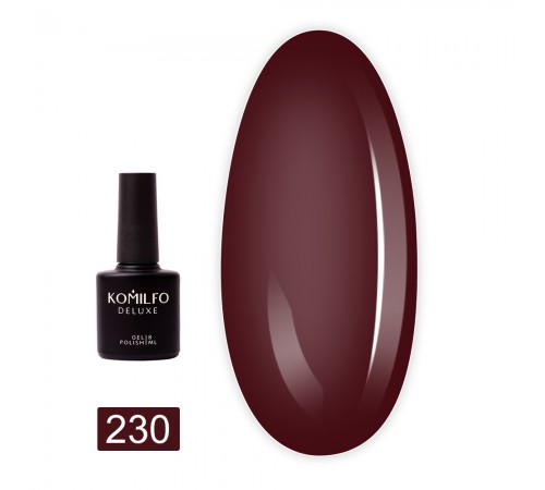 Гель-лак KOMILFO Deluxe Series 8 мл (230) Гель-лак KOMILFO Deluxe Series 8 мл (230)