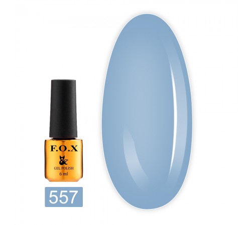 Гель-лак FOX Gold Pigment 6 мл (557) Гель-лак FOX Gold Pigment 6 мл (557)