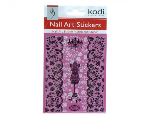 Наклейки для нігтів KODI Nail Art Stickers 072BP Наклейки для нігтів KODI Nail Art Stickers 072BP