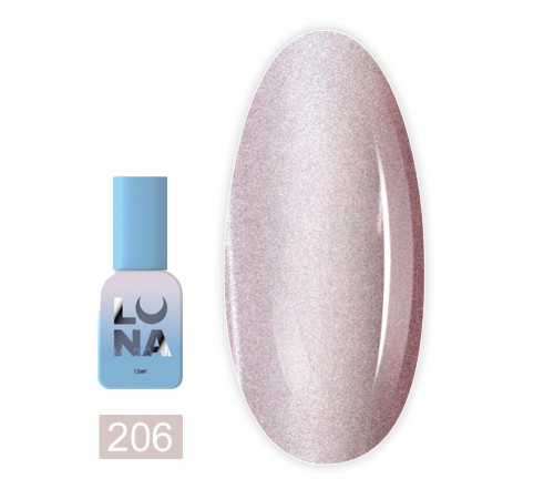 Гель-лак LunaMoon Color Cat Eye 13 мл (206) Гель-лак LunaMoon Color Cat Eye 13 мл (206)