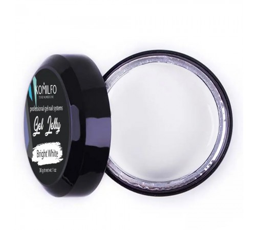 Гель KOMILFO Jelly 30 г (Bright White) Гель KOMILFO Jelly 30 г (Bright White)