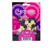 Файл змінний для педикюрного диска на мякій основі PODODISK PRO XS 50 шт (180 grit)