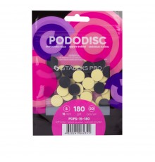 Файл змінний для педикюрного диска на мякій основі PODODISK PRO XS 50 шт (180 grit)