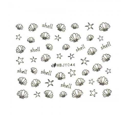Наклейки KODI NailArt Stickers (044 Silver) Наклейки KODI NailArt Stickers (044 Silver)
