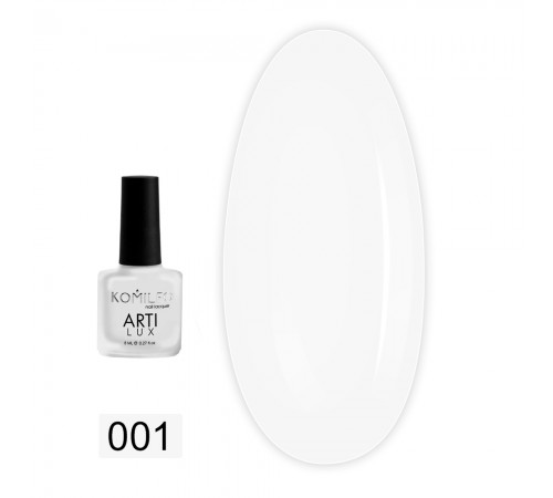 Лак KOMILFO ArtiLux 8 мл (001) Лак KOMILFO ArtiLux 8 мл (001)