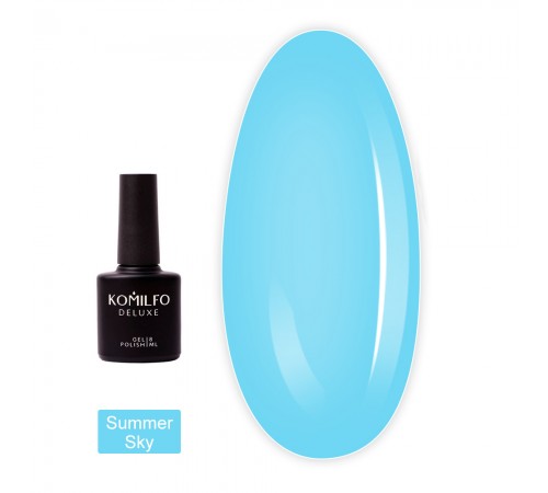 База KOMILFO Color Base 8 мл (Summer Sky) База KOMILFO Color Base 8 мл (Summer Sky)
