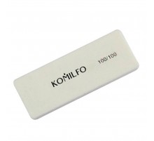 Шліфування KOMILFO білий міні 100/100