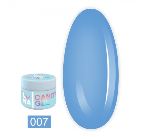 Гель для нарощування LunaMoon Candy Gel 15 мл (07) Гель для нарощування LunaMoon Candy Gel 15 мл (07)