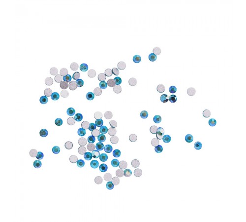 Стрази KOMILFO розмір 3 100 штуп (Blue zircon AB) Стрази KOMILFO розмір 3 100 штуп (Blue zircon AB)