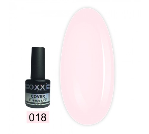 База для гель-лаку OXXI Rubber Cover Base 10 мл (018) База для гель-лаку OXXI Rubber Cover Base 10 мл (018)