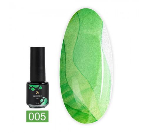 Чорнило FOX Color Ink 5 мл (05 Green) Чорнило FOX Color Ink 5 мл (05 Green)