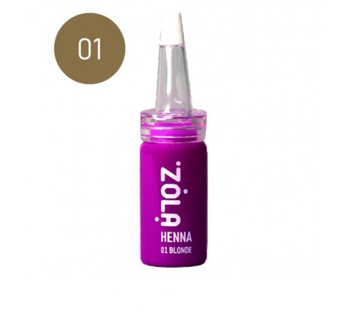 Хна Zola професійна для брів 5 гр (01 Blonde) Хна Zola професійна для брів 5 гр (01 Blonde)