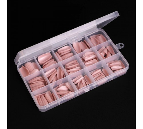 Форми KOMILFO SoFast мякі для швидкого нарощування нігтів 300 шт (Nude Ballerina Medium) Форми KOMILFO SoFast мякі для швидкого нарощування нігтів 300 шт (Nude Ballerina Medium)