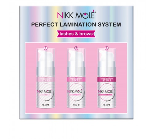 Набір для ламінування вій та брів Nikkmole Perfect lamination system Набір для ламінування вій та брів Nikkmole Perfect lamination system