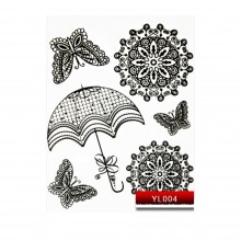 Наклейки KODI NailArt Stickers (004YL Black)