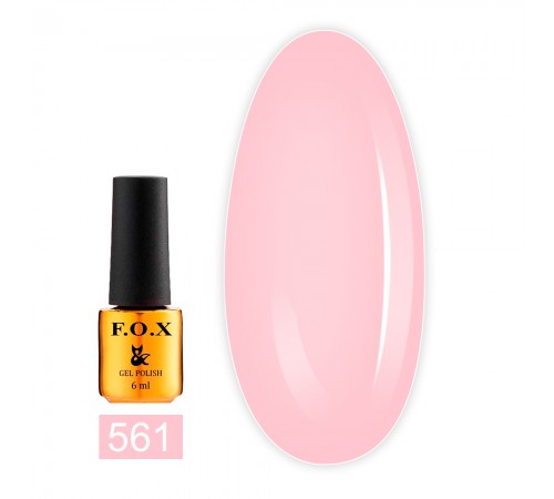 Гель-лак FOX gold Pigment 6 мл (561) Гель-лак FOX gold Pigment 6 мл (561)