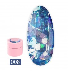 Блискітки для нігтів LunaMoon Unicorn Gel 5 мл (08)