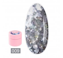 Блискітки для нігтів LunaMoon Unicorn Gel 5 мл (09)