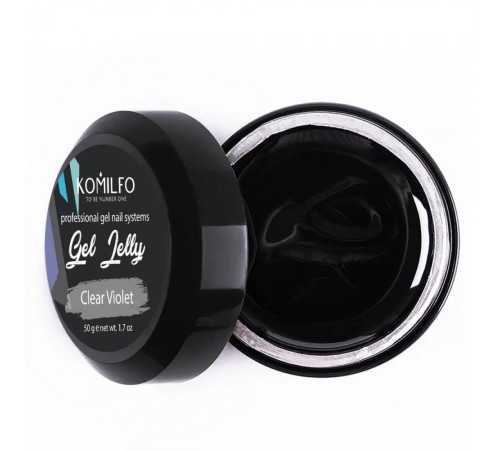 Гель KOMILFO Jelly 50 г (Clear Violet) Гель KOMILFO Jelly 50 г (Clear Violet)