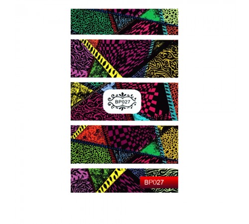 Наклейки KODI NailArt Stickers (027BP) Наклейки KODI NailArt Stickers (027BP)