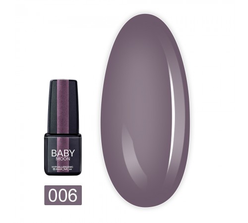 Гель-лак Baby Moon Midnight 6 мл (006) Гель-лак Baby Moon Midnight 6 мл (006)