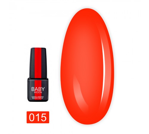 Гель-лак Baby Moon Red Chic 6 мл (015) Гель-лак Baby Moon Red Chic 6 мл (015)
