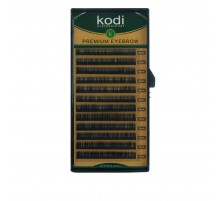 Брови KODI Natural Curl Чорні 12 рядів (0,06 6-7 мм)