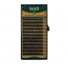 Брови KODI Natural Curl Чорні 12 рядів (0,06 6-7 мм)