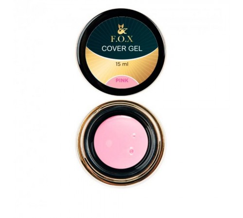 Гель камуфлюючий FOX Cover Gel 15 мл (Pink) Гель камуфлюючий FOX Cover Gel 15 мл (Pink)