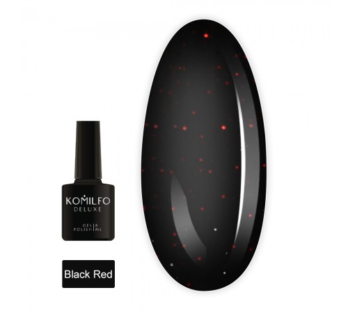 Гель-лак KOMILFO 8 мл (Black Red) Гель-лак KOMILFO 8 мл (Black Red)
