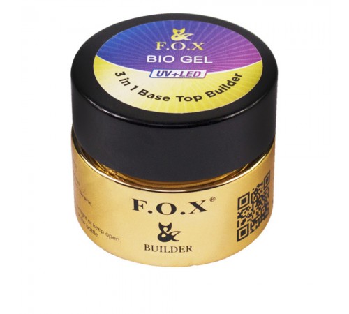 Гель FOX Bio 3в1 Base/Top/Builder 30 мл Гель FOX Bio 3в1 Base/Top/Builder 30 мл