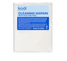 Серветки безворсові з ензимним пілінгом KODI Cleaning napkin with enzyme peel 35 г