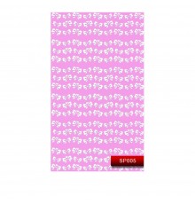 Наклейки KODI NailArt Stickers (005SP White)
