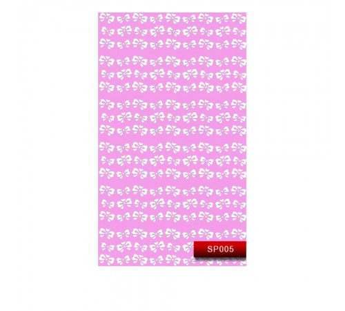 Наклейки KODI NailArt Stickers (005SP White) Наклейки KODI NailArt Stickers (005SP White)